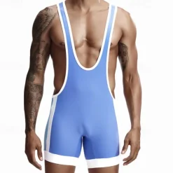 Clearance OUKU Men's Tank Top Vest Top Undershirt Sleeveless Shirt Sleeveless U Neck Spring & Summer Plain Fashion Designer Vacation Street Going out Blue Dark Blue Blue White Top Tee for Men