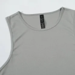 Outlet OUKU Men's Tank Top Vest Top Vest T-shirt Suits Short Sleeve Crew Neck Summer Plain Fashion Casual 2 Piece Vacation Daily Wear Going out Black White Orange Top Tee for Men