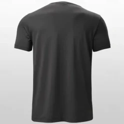 Sale OUKU Men's Tee Short Sleeve Shirt Tee Top Short Sleeve Crew Neck Spring & Fall All Seasons Solid / Plain Color Fashion Designer Athletic Quick Dry Vacation Street Casual Black White Light Green Top Tee