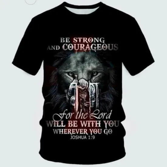 Discount OUKU Men's Templar Cross Graphic Prints Soldier T Shirt Christian T Shirts Short Sleeve T shirt 3D Print Crew Neck Shirt Vintage Sports Designer Outdoor Street Daily Black / Gray Black+Black Black Summer