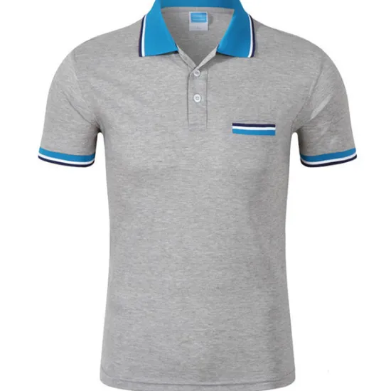 Online OUKU Men's Tennis Shirt Polo Shirt Sports golf shirts Collar Shirt Collar Short Sleeve Solid Colored Button Front Summer Regular Fit Black White Yellow Red Blue Purple Tennis Shirt