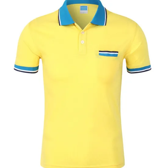 Online OUKU Men's Tennis Shirt Polo Shirt Sports golf shirts Collar Shirt Collar Short Sleeve Solid Colored Button Front Summer Regular Fit Black White Yellow Red Blue Purple Tennis Shirt