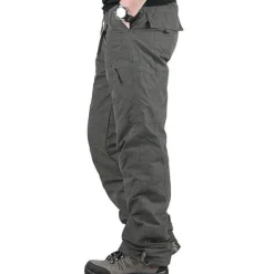 New OUKU Men's Thermal Warm Ripstop Polyester Black Brown