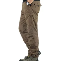 New OUKU Men's Thermal Warm Ripstop Polyester Black Brown