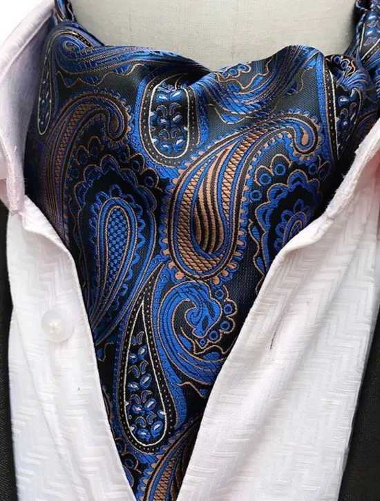 Discount OUKU Men's Ties Cravat Ascot Mixed Color Plaid / Striped / Chevron / Round Daily Wear Festival