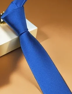 Online OUKU Men's Ties Modern Contemporary Office / Business Classic Solid / Plain Color Formal Evening Date Party & Evening