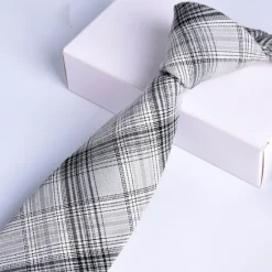 OUKU Men's Ties Neckties Classic Stripe Wedding Birthday Party