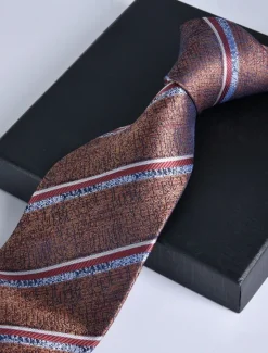Best OUKU Men's Ties Neckties Classic Print Print Floral Print Wedding Birthday Party