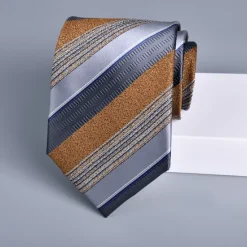 New OUKU Men's Ties Neckties Classic Print Print Wedding Birthday Party