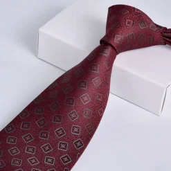 Clearance OUKU Men's Ties Neckties Classic Print Print Wedding Birthday Party