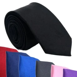 OUKU Men's Ties Neckties Solid / Plain Color Formal Evening Festival