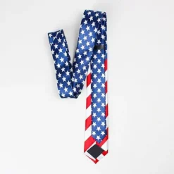 Sale OUKU Men's Ties Neckties Stripes and Plaid Formal Evening Festival Red