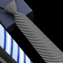 Outlet OUKU Men's Ties Neckties Stripes and Plaid Formal Evening Wedding Party Festival