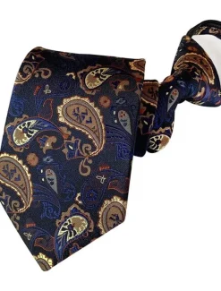 Online OUKU Men's Ties Neckties Work Print Formal Business