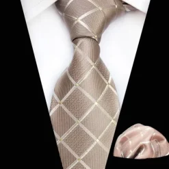 OUKU Men's Ties Neckties Work Print Formal Business