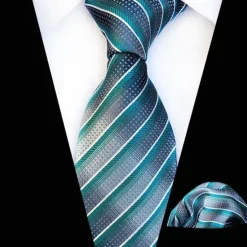 OUKU Men's Ties Neckties Work Print Formal Business
