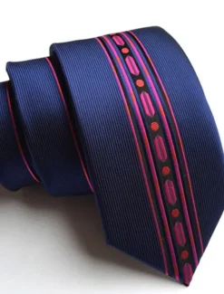 Clearance OUKU Men's Ties Neckties Work Striped Formal Business