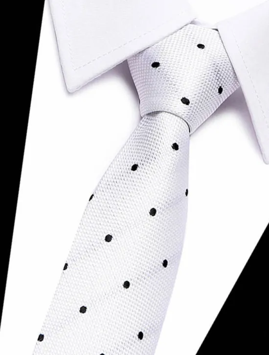 Online OUKU Men's Ties Pocket Square Cufflinks Sets Work Wedding Formal Style Classic Plaid Daily events