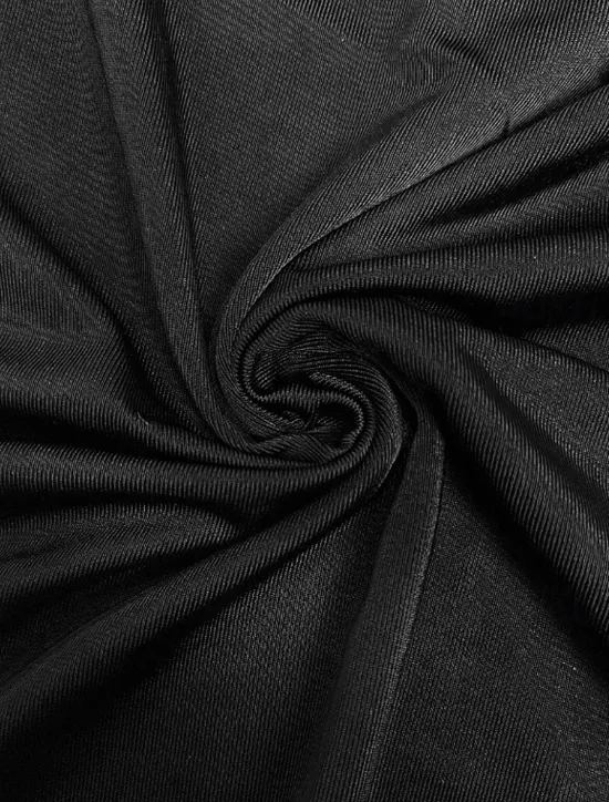 New OUKU Men's Tracksuit Shapewear Bodysuit Gymnastics Suits Crew Neck Outdoor Sports Patchwork Plain Black Red Polyester Activewear Sports & Outdoors Gymnatics Spring
