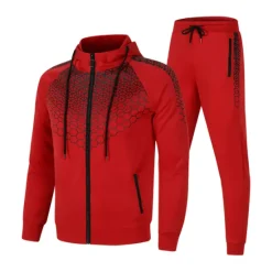 Best OUKU Men's Tracksuit Sweatsuit 2 Piece Full Zip Casual Winter Long Sleeve Thermal Warm Breathable Moisture Wicking Fitness Gym Workout Running Sportswear Activewear Navy Black White