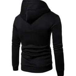 Hot OUKU Men's Tracksuit Sweatsuit 2 Piece Street Long Sleeve Thermal Warm Moisture Wicking Soft Fitness Gym Workout Running Sportswear Activewear White Black Grey / Hoodie / Micro-elastic / Athleisure
