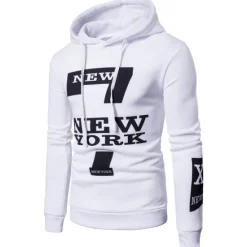 Hot OUKU Men's Tracksuit Sweatsuit 2 Piece Street Long Sleeve Thermal Warm Moisture Wicking Soft Fitness Gym Workout Running Sportswear Activewear White Black Grey / Hoodie / Micro-elastic / Athleisure