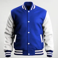 Clearance OUKU Men's Transition Jacket Varsity Jacket Daily Wear Pocket All Seasons Color Block Streetwear Stand Collar Regular Black Navy Blue Blue Red Jacket