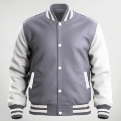 Clearance OUKU Men's Transition Jacket Varsity Jacket Daily Wear Pocket All Seasons Color Block Streetwear Stand Collar Regular Black Navy Blue Blue Red Jacket