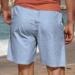 Best OUKU Men's Tree Coconut Tree Shorts Summer Shorts Beach Shorts Mid Waist Hawaiian Casual Outdoor Holiday Going out Drawstring Elastic Waist Print Designer Clothing Apparel