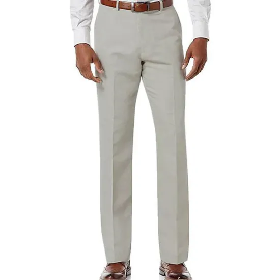 Hot OUKU Men's Trousers Casual Pants Pocket Plain Comfort Breathable Outdoor Daily Going out Fashion Streetwear White Light Green