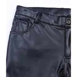 Sale OUKU Men's Trousers Casual Pants Lederhosen Pocket Plain Comfort Outdoor Daily Fashion Casual Micro-elastic Black