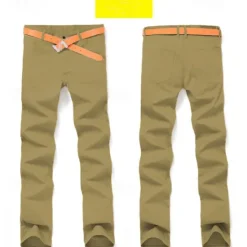 New OUKU Men's Trousers Chinos Casual Pants Jogger Pants Front Pocket Plain Comfort Breathable Formal Business Classic Smart Casual Wine Red Royal Blue
