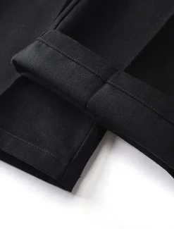 Best OUKU Men's Trousers Chinos Chino Pants Pocket Plain Comfort Breathable Outdoor Daily Going out Fashion Casual Black Khaki