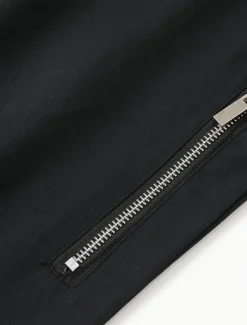 Clearance OUKU Men's Trousers Chinos Summer Pants Casual Pants Zipper Plain Comfort Breathable Casual Daily Holiday Fashion Basic Black Khaki