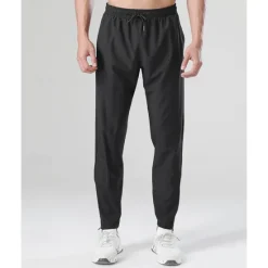 Discount OUKU Men's Trousers Jogging Pants Sports Pants Training Pants Pocket Drawstring Elastic Waist Plain Comfort Sports Outdoor Daily Fashion Casual Black Royal Blue Micro-elastic