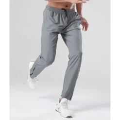 Discount OUKU Men's Trousers Jogging Pants Sports Pants Training Pants Pocket Drawstring Elastic Waist Plain Comfort Sports Outdoor Daily Fashion Casual Black Royal Blue Micro-elastic