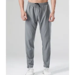 Discount OUKU Men's Trousers Jogging Pants Sports Pants Training Pants Pocket Drawstring Elastic Waist Plain Comfort Sports Outdoor Daily Fashion Casual Black Royal Blue Micro-elastic