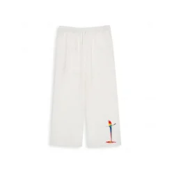 Clearance OUKU Men's Trousers Summer Pants Beach Pants Elastic Drawstring Design Front Pocket Straight Leg Bird Graphic Prints Soft Outdoor Casual Daily For Vacation Fashion Streetwear White Green