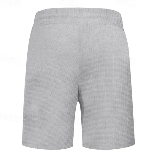 Sale OUKU Men's T-shirt Suits 2 Pieces Outfits Tee & Shorts Short Sleeve Standing Collar Summer Color Block Fashion Casual Lace up 2 Piece Vacation Daily Wear Going out Black White Royal Blue Top Tee for Men