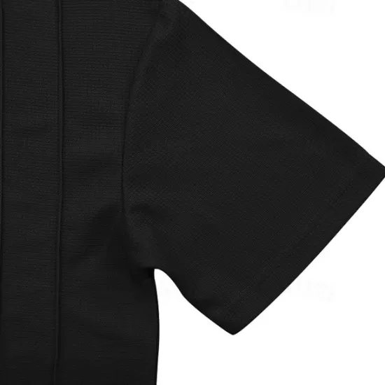 Online OUKU Men's T-shirt Suits 2 Pieces Outfits Tee & Shorts Short Sleeve Crew Neck Summer Plain Fashion Casual 2 Piece Vacation Daily Wear Going out Black White Royal Blue Top Tee for Men