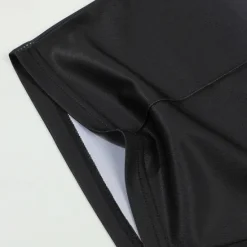 Online OUKU Men's T-shirt Suits 2 Pieces Outfits Tee & Shorts Short Sleeve Lapel Summer Color Block Fashion Casual 2 Piece Quarter Zip Vacation Daily Wear Going out Black Brown Top Tee for Men