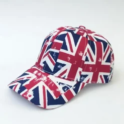 Outlet OUKU Men's Unisex Baseball Cap Sun Hat Trucker Hat White Red Polyester Adjustable Fashion Independence Day Festival Graphic American Flag Sunscreen Comfortable Casual / Daily
