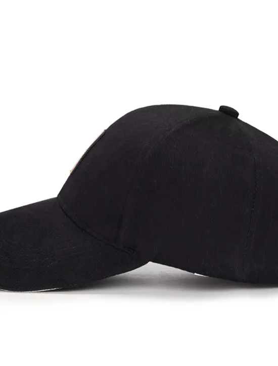 Online OUKU Men's Unisex Baseball Cap Trucker Hat Black White Polyester Travel Beach Outdoor Vacation Plain Adjustable Sunscreen Breathable Fashion