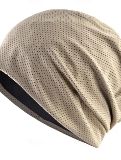 OUKU Men's Unisex Beanie Hat Beanies Black Red Polyester Cozy Daily Wear Going out Solid / Plain Color Breathable