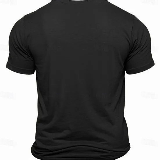 Best OUKU Men's Unisex Geometric T Shirt Casual Style Classic Style Cool Shirt Short Sleeve T shirt Print Crew Neck Shirt Sports Casual Big and Tall Outdoor Street Holiday Light Pink Black White Summer
