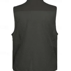Online OUKU Men's Vest Gilet Fishing Vest Hiking Vest Sleeveless Vest Gilet Jacket Outdoor Holiday Streetwear Chic & Modern Summer Spring Pocket Quick Dry Polyester Breathable Color Block Zipper V Neck Regular
