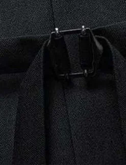 New OUKU Men's Vest Waistcoat Business Daily Wear Party & Evening Fashion Basic Spring & Fall Patchwork Polyester Comfortable Plain Single Breasted V Neck Regular Fit Black Red Navy Blue Gray Vest