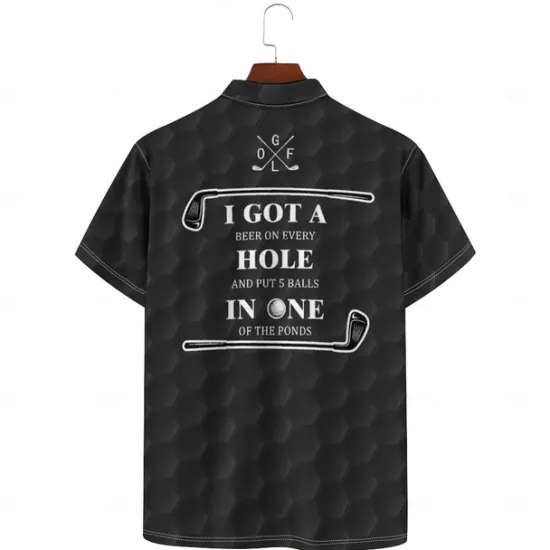 Discount OUKU Men's Veterans Patriotic Short Sleeve Polo Shirts Casual Daily Wear Spring & Summer Black