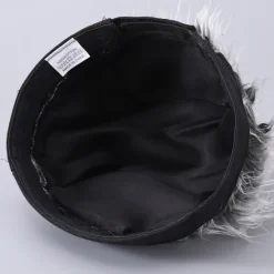 Sale OUKU Men's Visor Hat with Spiked Wigs Fake Hair Visor Wig Men Sun Hat Wig Hat Wig Hair Golf Hat Black Coffee 100% Cotton Sexy Fashion Casual Daily Festival Adjustable Sunscreen Breathable