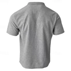 Outlet OUKU Men's Waffle Polo Shirts Golf Shirt Casual Sports Lapel Short Sleeve Basic Modern Plain Classic Spring & Summer Regular Fit Black White Blue Khaki Gray Waffle Polo Shirts